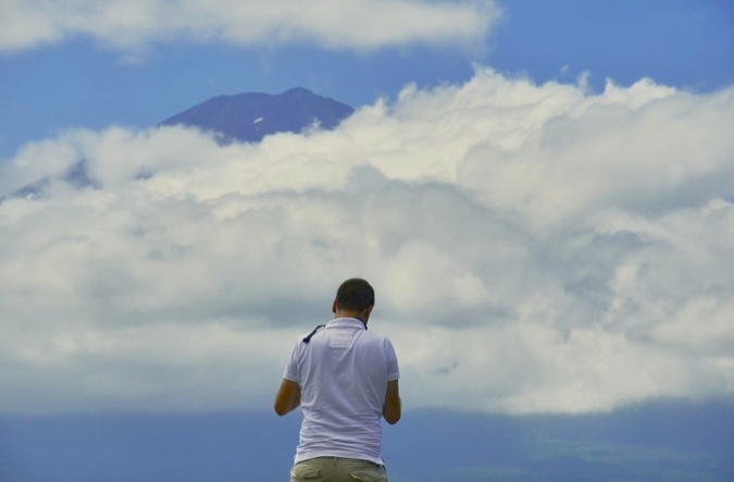 Mount Fuji from Lake Kawaguchi