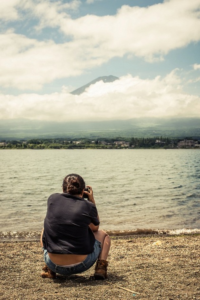 Mount Fuji from Lake Kawaguchi