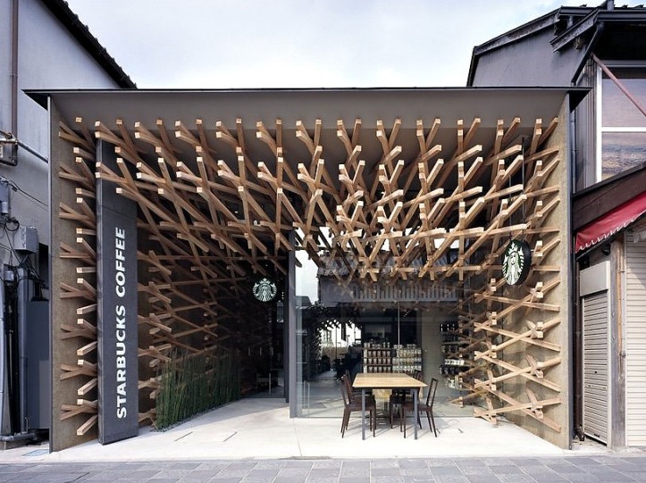 Starbucks en Fukuoka diseñado por Kengo Kuma class=