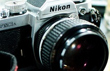 Usando una Nikon FM3A