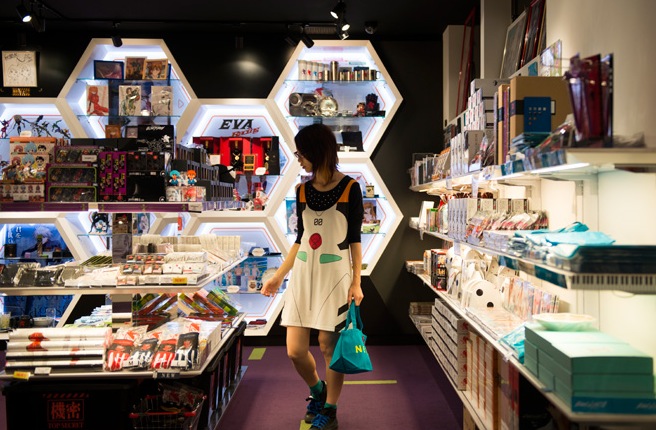 Evangelion Store in Harajuku